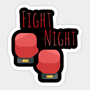 Fight Night Sticker